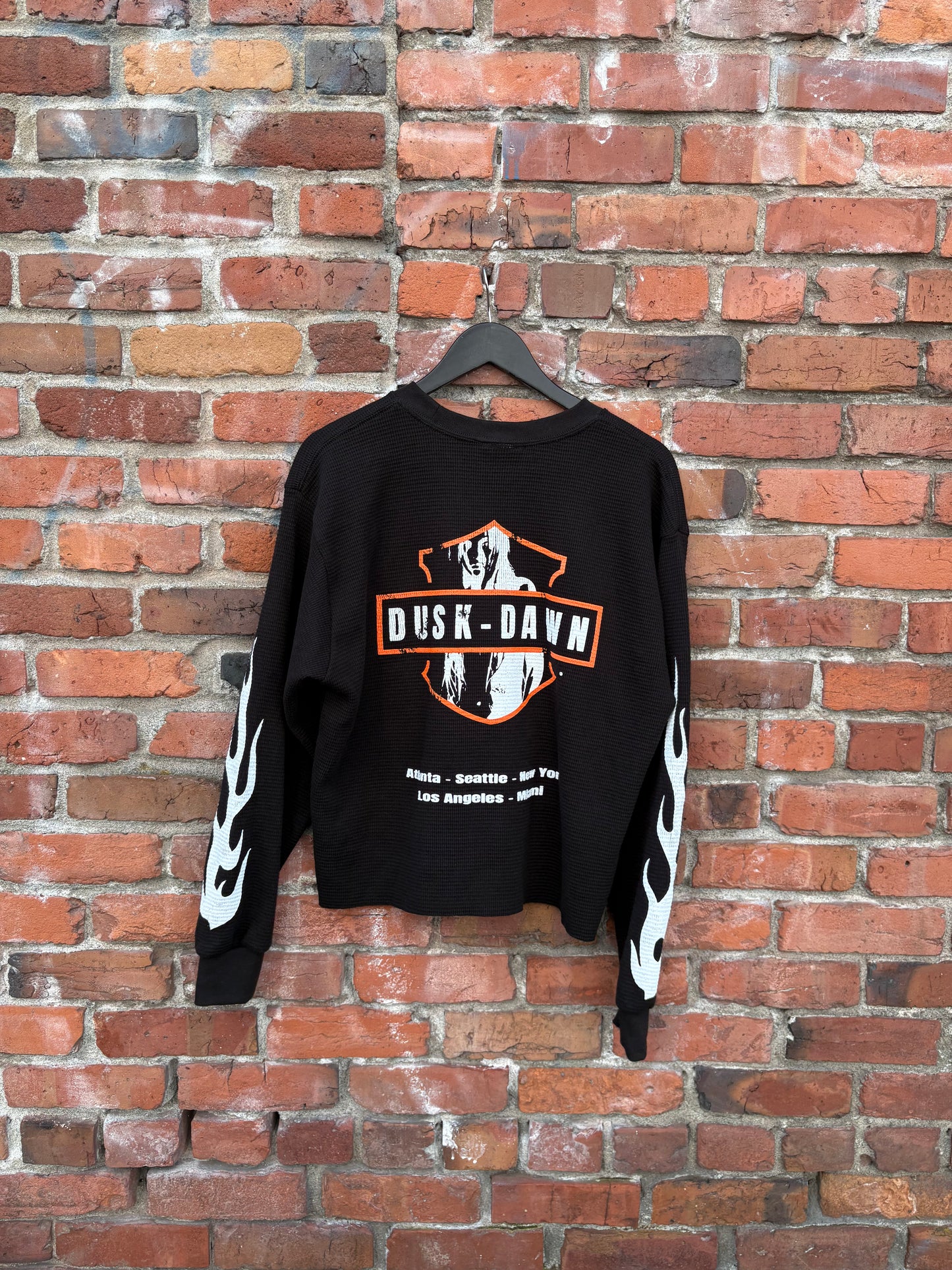 (BLACK) “Night Ryder” Thermal Long Sleeve