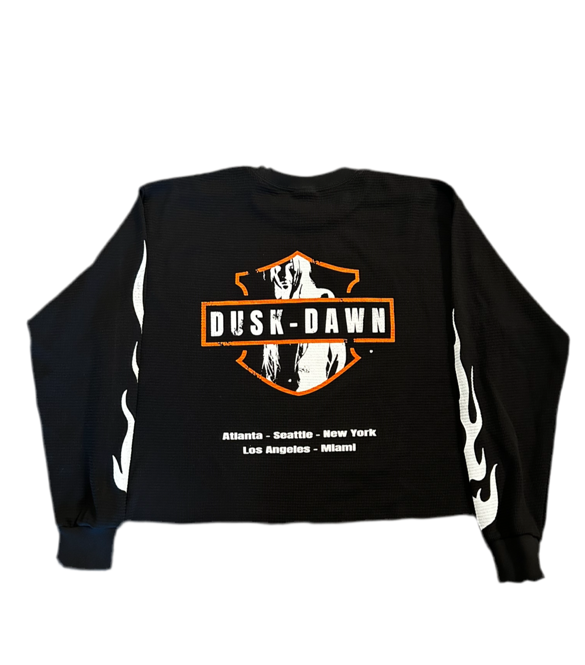 (BLACK) “Night Ryder” Thermal Long Sleeve